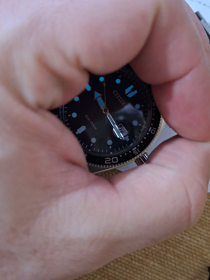 Citizen Eco-Drive Gri Erkek Kol Saati - Görsel 5