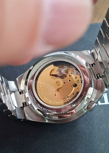 Citizen Sarı Otomatik Erkek Saati - Görsel 4