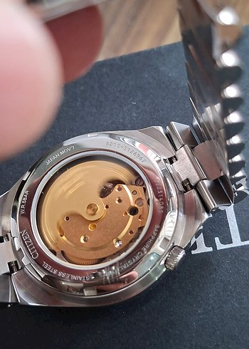 Citizen Sarı Otomatik Erkek Saati - Görsel 7