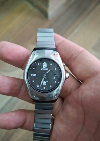 Seiko kinetik 3m22 1996 orjinal - Görsel 3