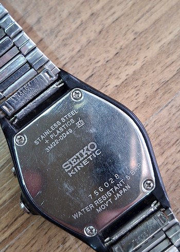 Seiko kinetik 3m22 1996 orjinal - Görsel 5