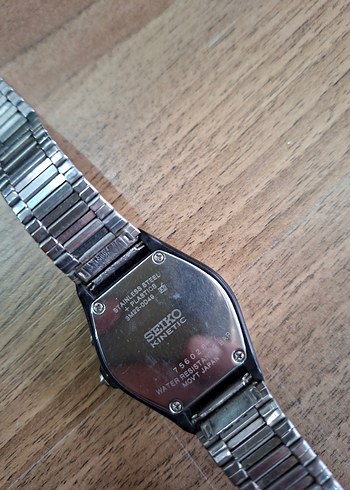 Seiko kinetik 3m22 1996 orjinal - Görsel 4