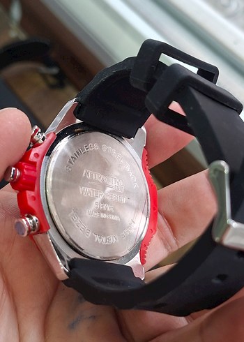 Erkek Kırmızı Attractim Biker Saat - Görsel 6