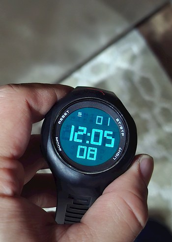 Siyah Dijital Erkek Spor saati. PUMA ORJİNAL - Görsel 3