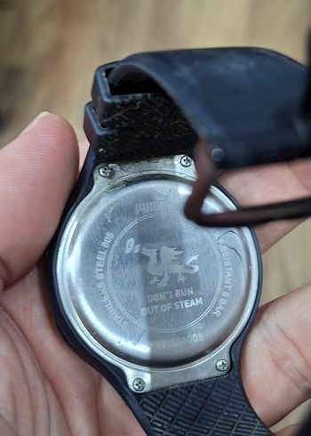 Siyah Dijital Erkek Spor saati. PUMA ORJİNAL - Görsel 7