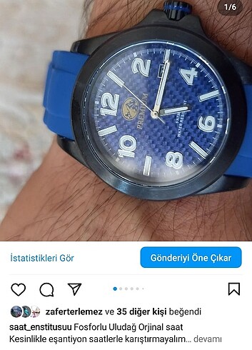 Orjinal saat diver model 