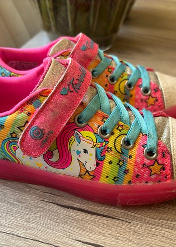 Skechers Skechers Twinkle Toes Renkli Kız Çocuk Spor Ayakkabı