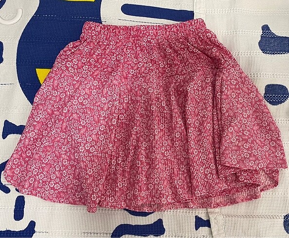 s Beden Cicekli pembe sort etek