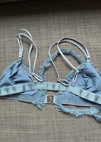 Primark Mavi Vintage Bohem Kadın Bralet