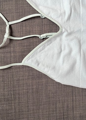 Urban Outfitters Beyaz Bohem Atletik Bralet