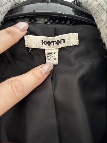 xl Beden siyah Renk Koton ceket