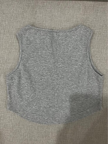 H&M Gri fitilli crop