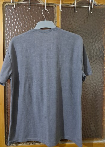 Gri Kısa Kollu Erkek Tişört - Görsel 3