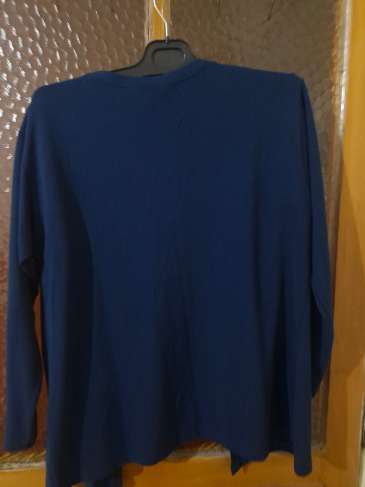 Boncuk İşlemeli Kadın Lacivert İkili Takım - Görsel 4