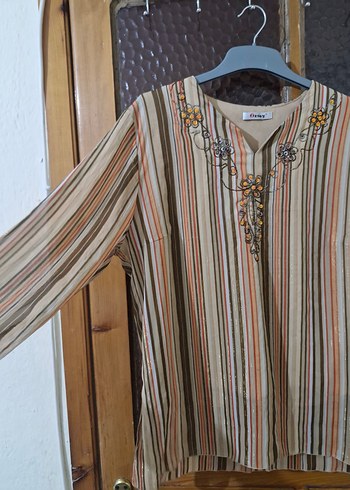 Nakışlı Bohem Kadın Bluz - Görsel 2