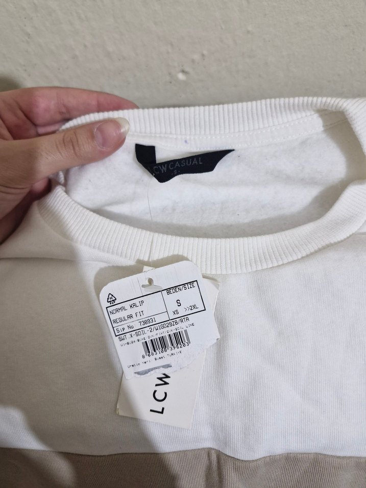 Renkli Sweatshirt Erkek - Görsel 3