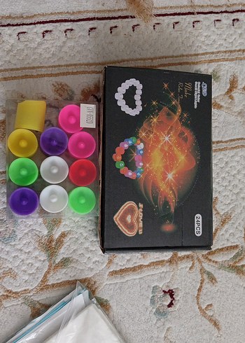 24 Parça Çok Renkli Akıllı  süs mum  parti malzemeleri kuru gül - Görsel 6