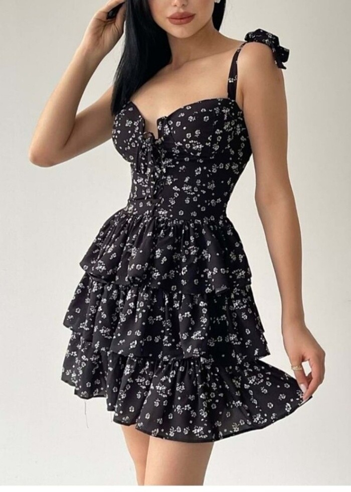 Mini elbise - Görsel 2