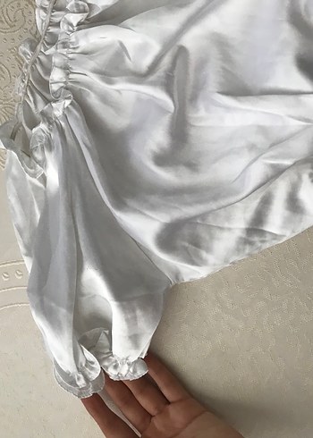 Saten bluz - Görsel 4