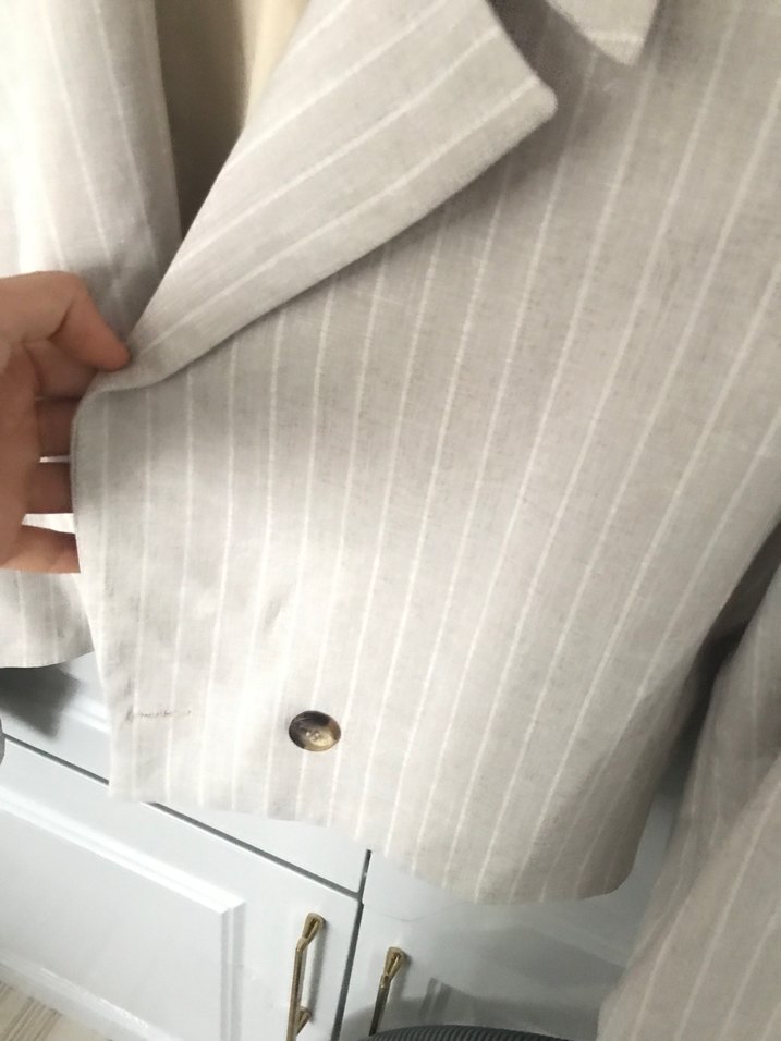 Kısa Blazer Ceket - Görsel 3