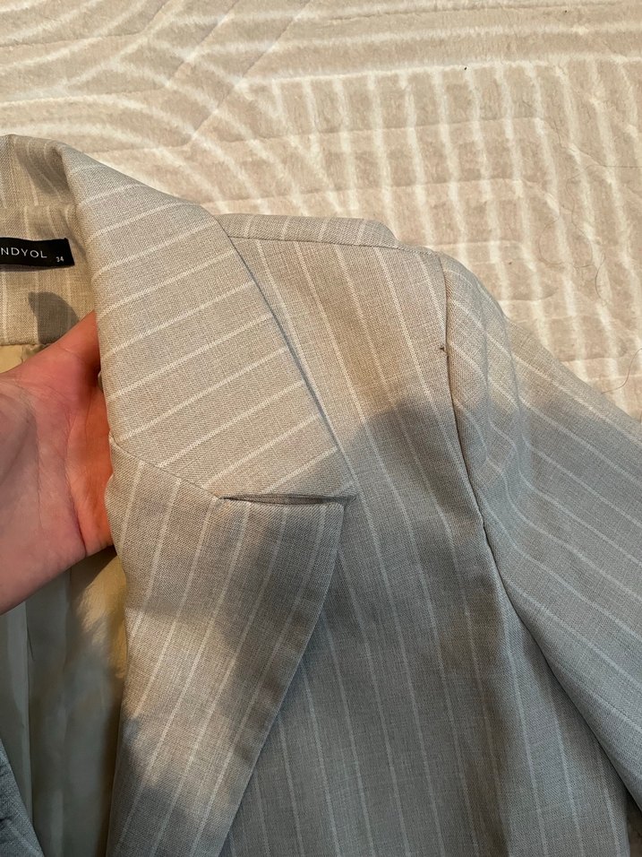 Crop Kadın Blazer - Görsel 5