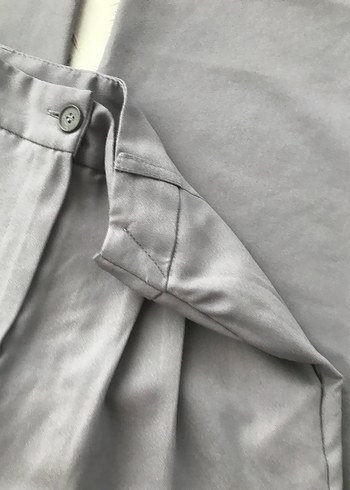 Gri Kumaş Pantolon - Görsel 8