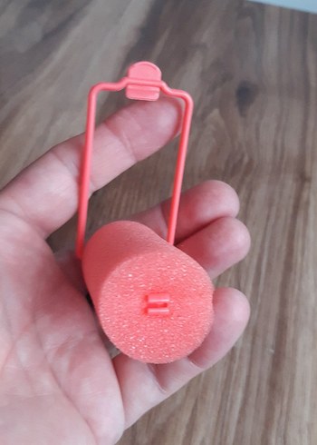 Pembe köpük sünger bigudi Seti - Görsel 5