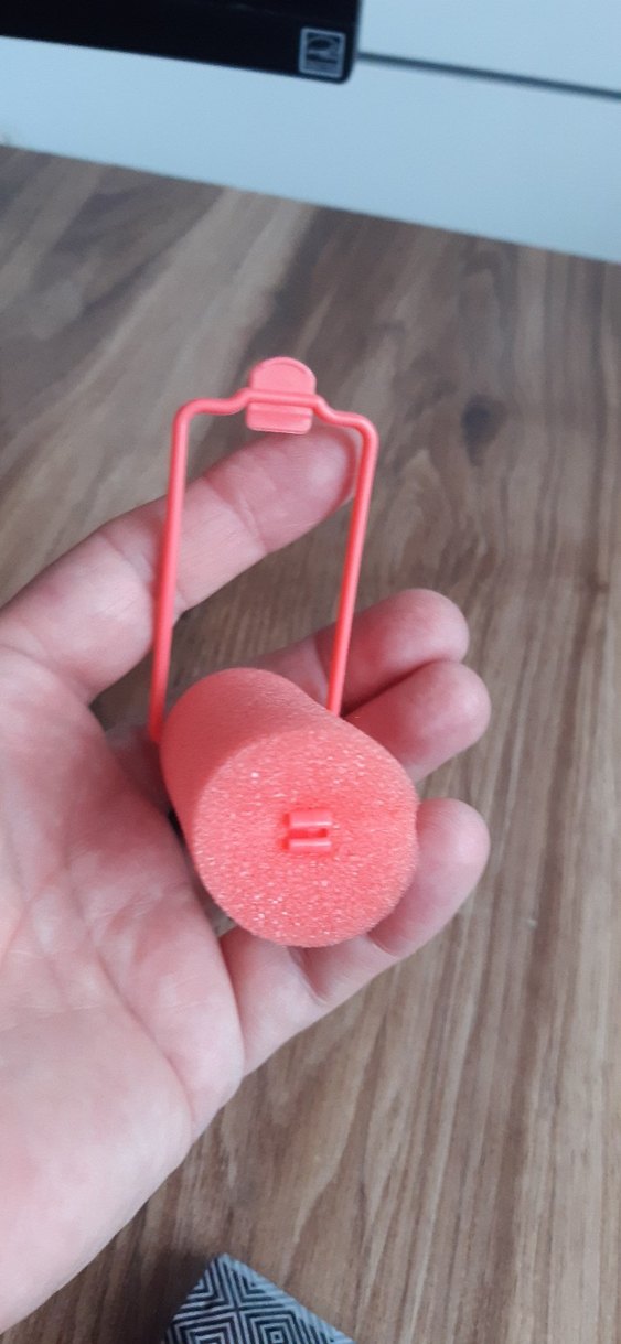 Pembe köpük sünger bigudi Seti - Görsel 5