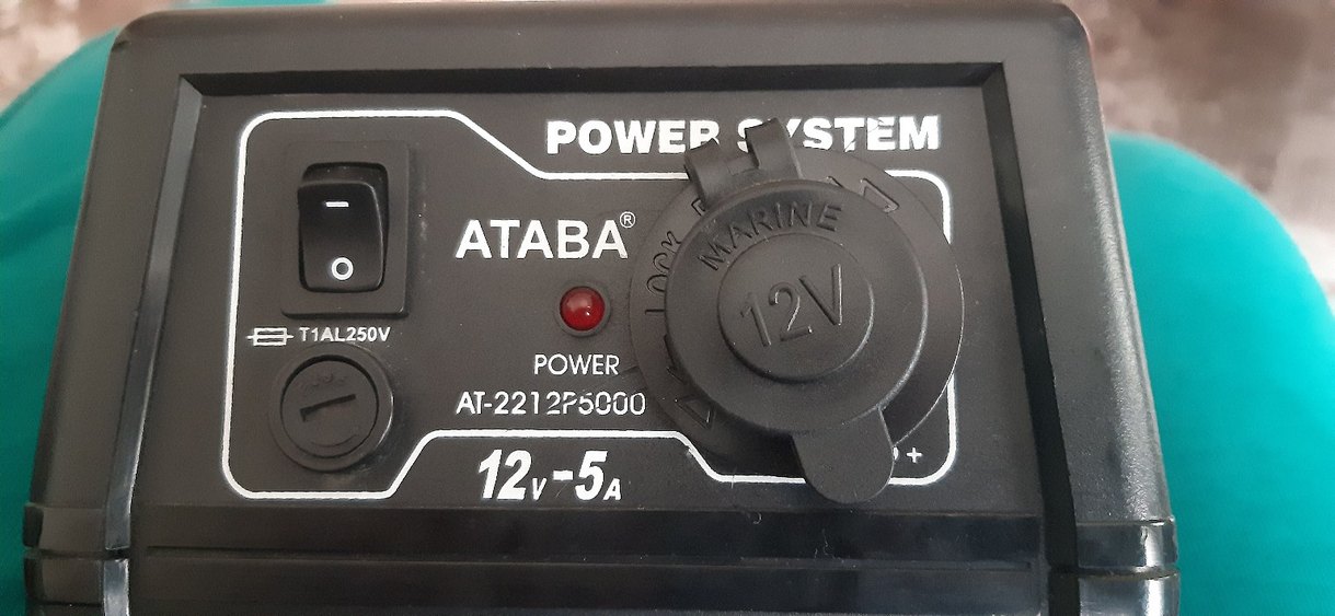 Ataba 230 voltu 12 volta çevirici conventor - Görsel 2