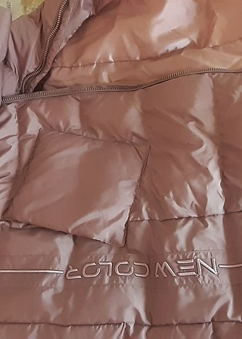 Kadın Bej Uzun Fermuarlı Kaban - Görsel 12