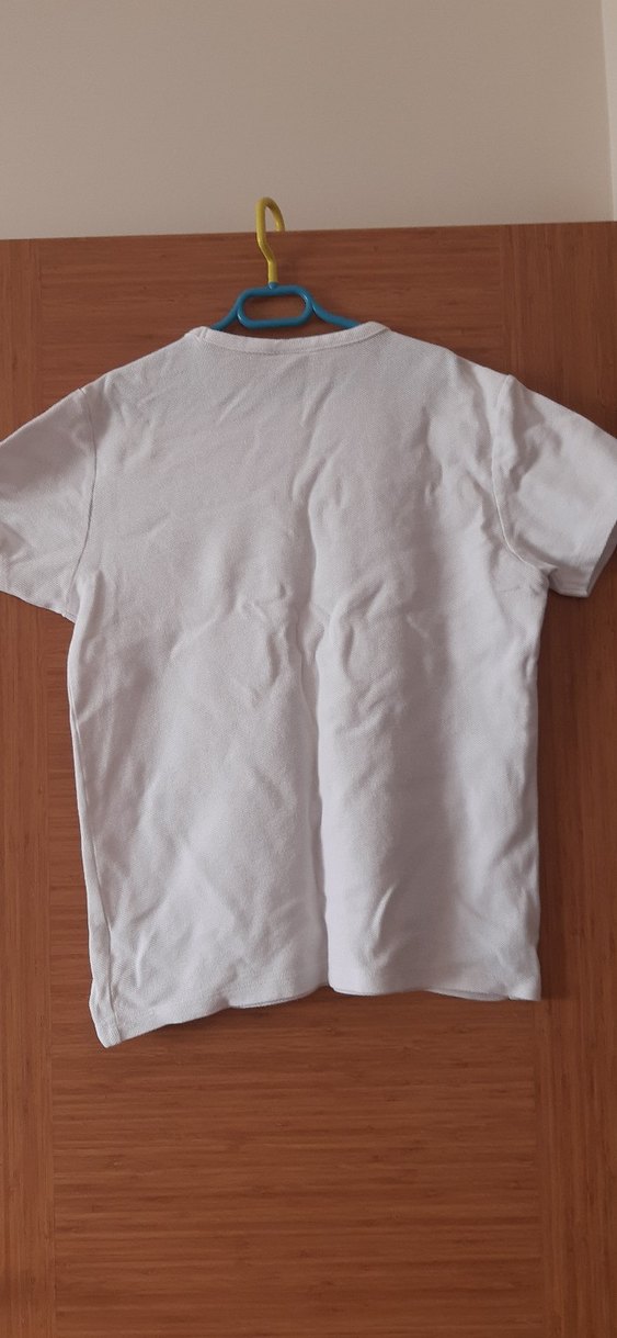 Kız Çocuk Beyaz Kısa Kollu Tişört - Görsel 3