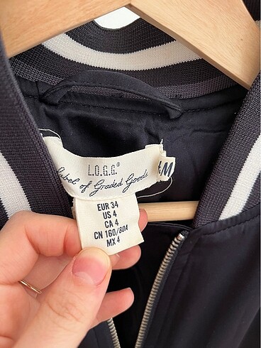 34 Beden lacivert Renk Bomber ceket