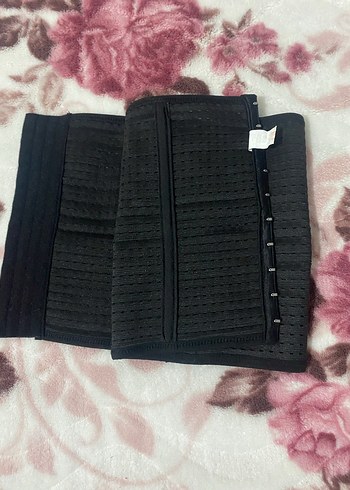 Nakışlı Siyah Uzun Göğüs Korsesi - Görsel 2