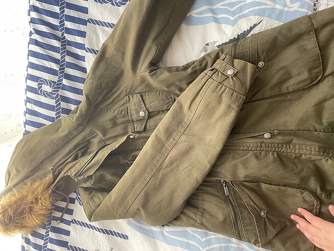 Zara Kız kürklü mont