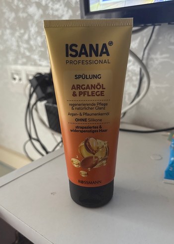 Isana Argan&Pflaumenkern Yağlı Saç Kremi