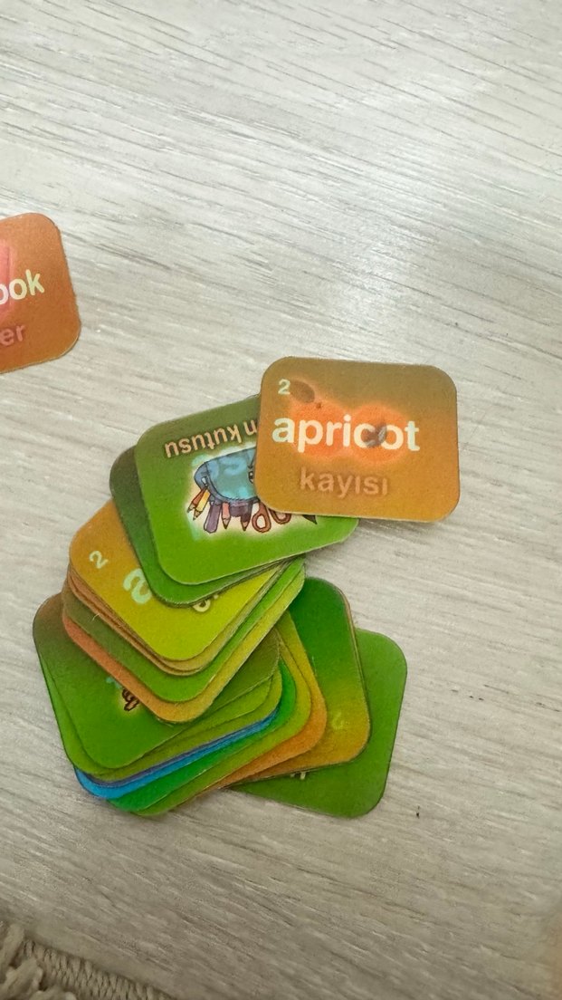 135 Parça hareketli İngilizce Kelime Kartları - Görsel 4