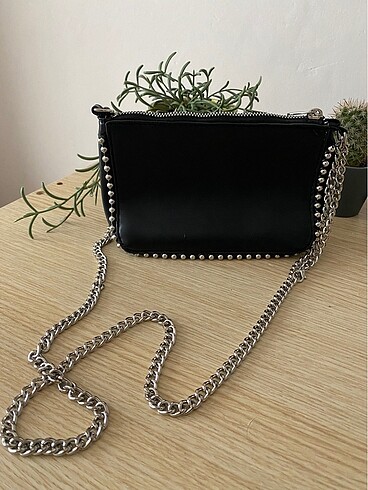 Stradivarius Mini Boncuklu Çanta