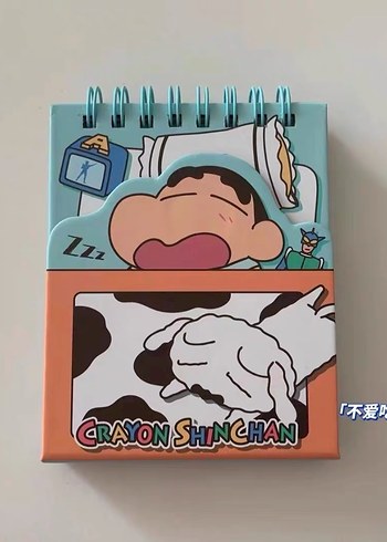 Renkli Crayon Shinchan Spiralli Defterler - Görsel 6
