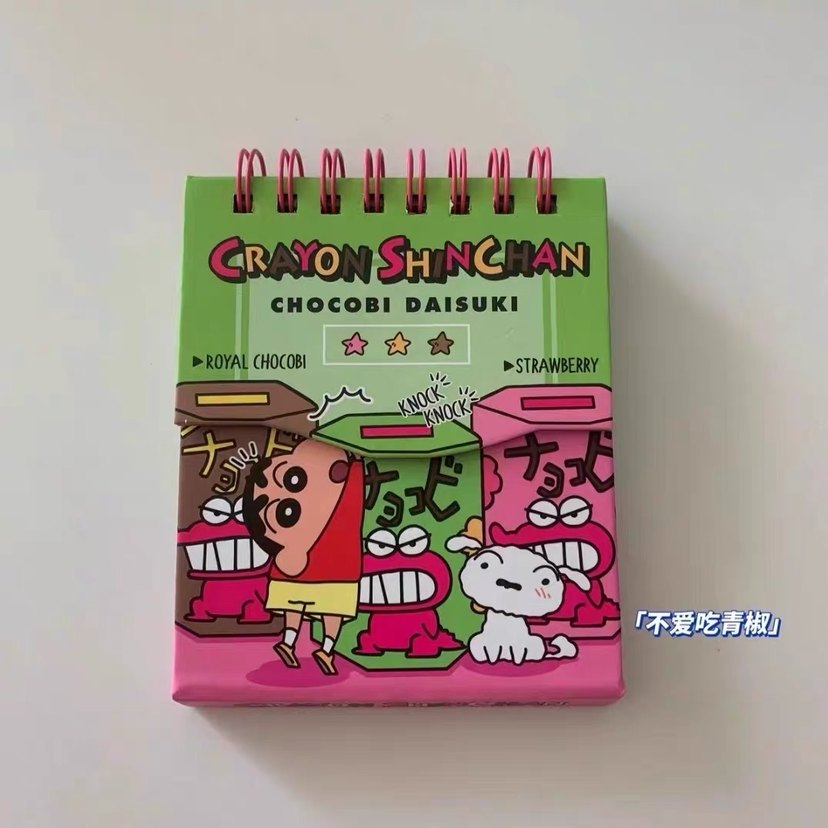 Renkli Crayon Shinchan Spiralli Defterler - Görsel 5