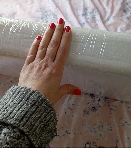 Beşik bebek yatağı 87*53 özel yapım - Görsel 3