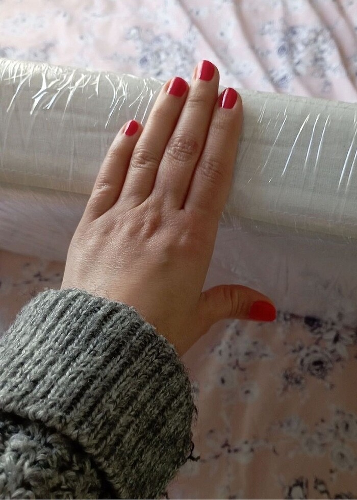 Beşik bebek yatağı 87*53 özel yapım - Görsel 3