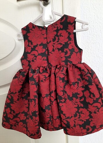 12-18 Ay Beden bordo Renk Kiz cocuk elbise 12/18 ay