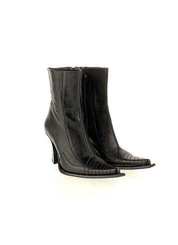 Zara Vintage sivri burun bot