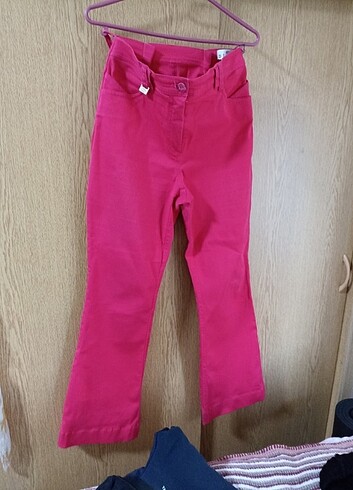 36 Beden Pembe pantalon 