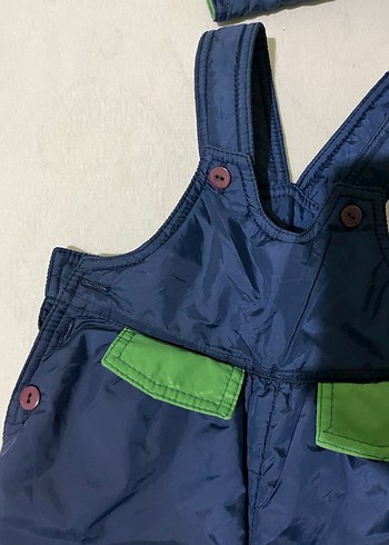 Koyu Mavi Bebek Kayak Tulumu - Görsel 2