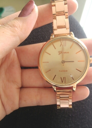 rose gold saat