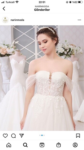 Narin moda helen model gelinlik