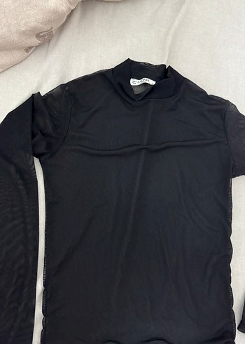 Tül transparan bluz - Görsel 2