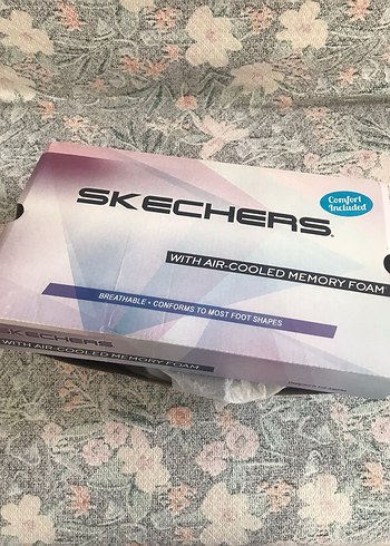Gri Skechers Kadın Dolgu Topuk Spor Ayakkabı - Görsel 3
