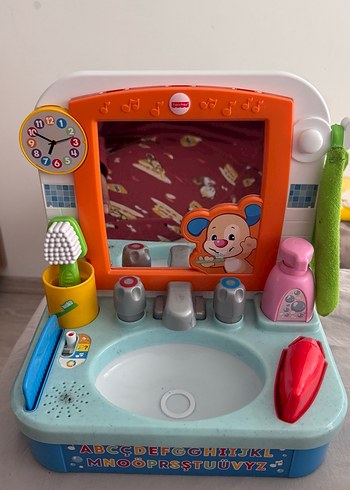 Renkli Eğitici Oyuncak Lavabo Seti - Görsel 3
